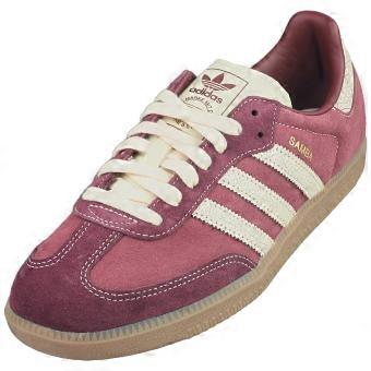 adidas Samba Og Mens Fashion Trainers in Shadow Red