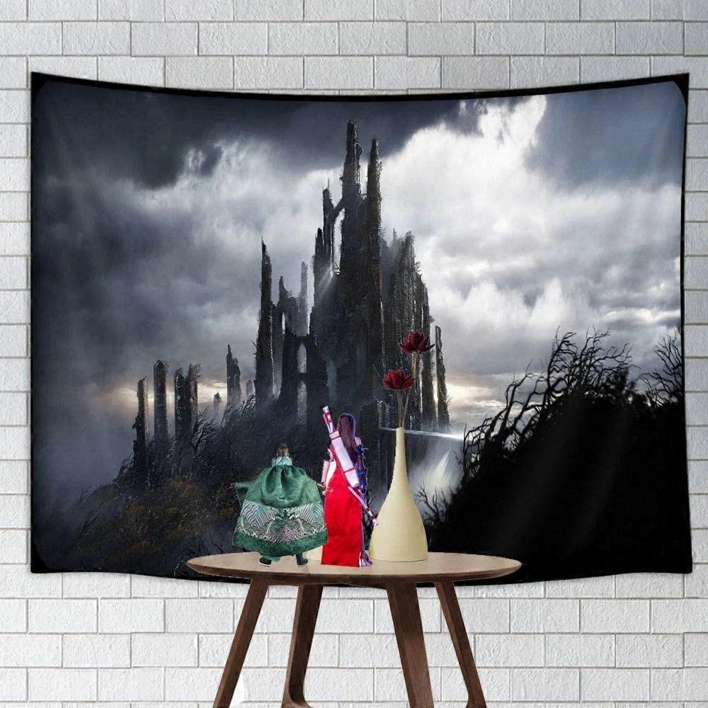 Dark Castle Fantasy Tapestry