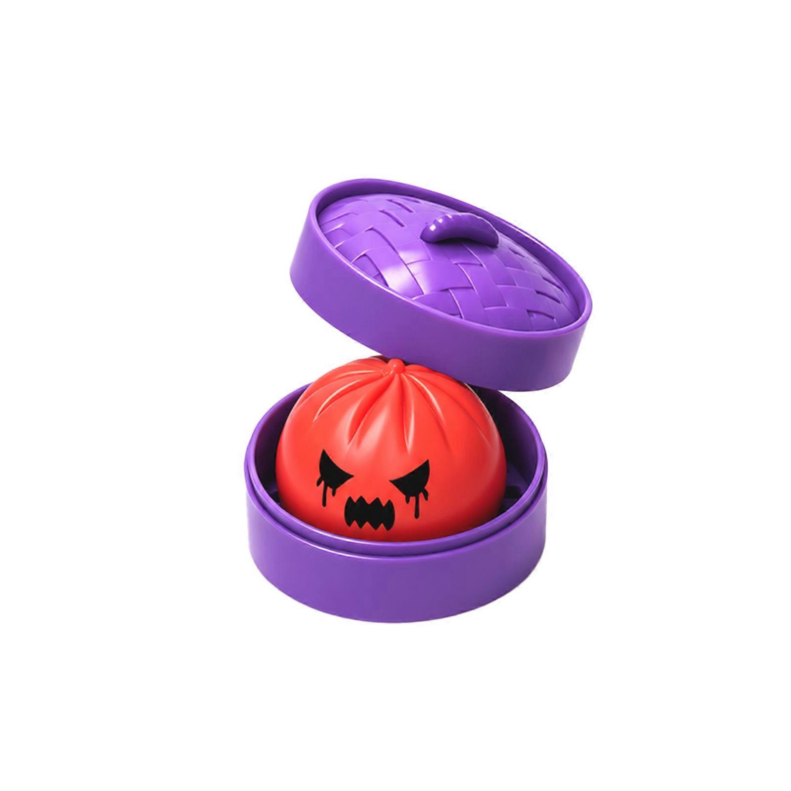 Purple Steamer Bun Squishy Toy Soft Formula
