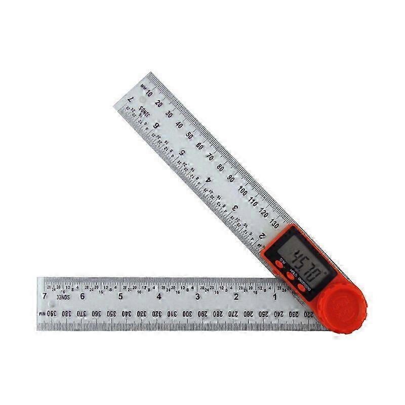 Digital 200mm Angle Ruler Transparent