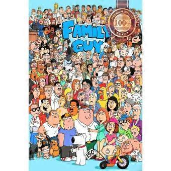 Family Guy Characters Cast Peter Griffin Tv Stress Reliever Jigsaw Puzzle AO-360