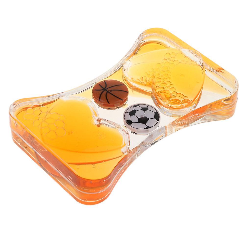 Heart Floating Oil Timer Hourglass