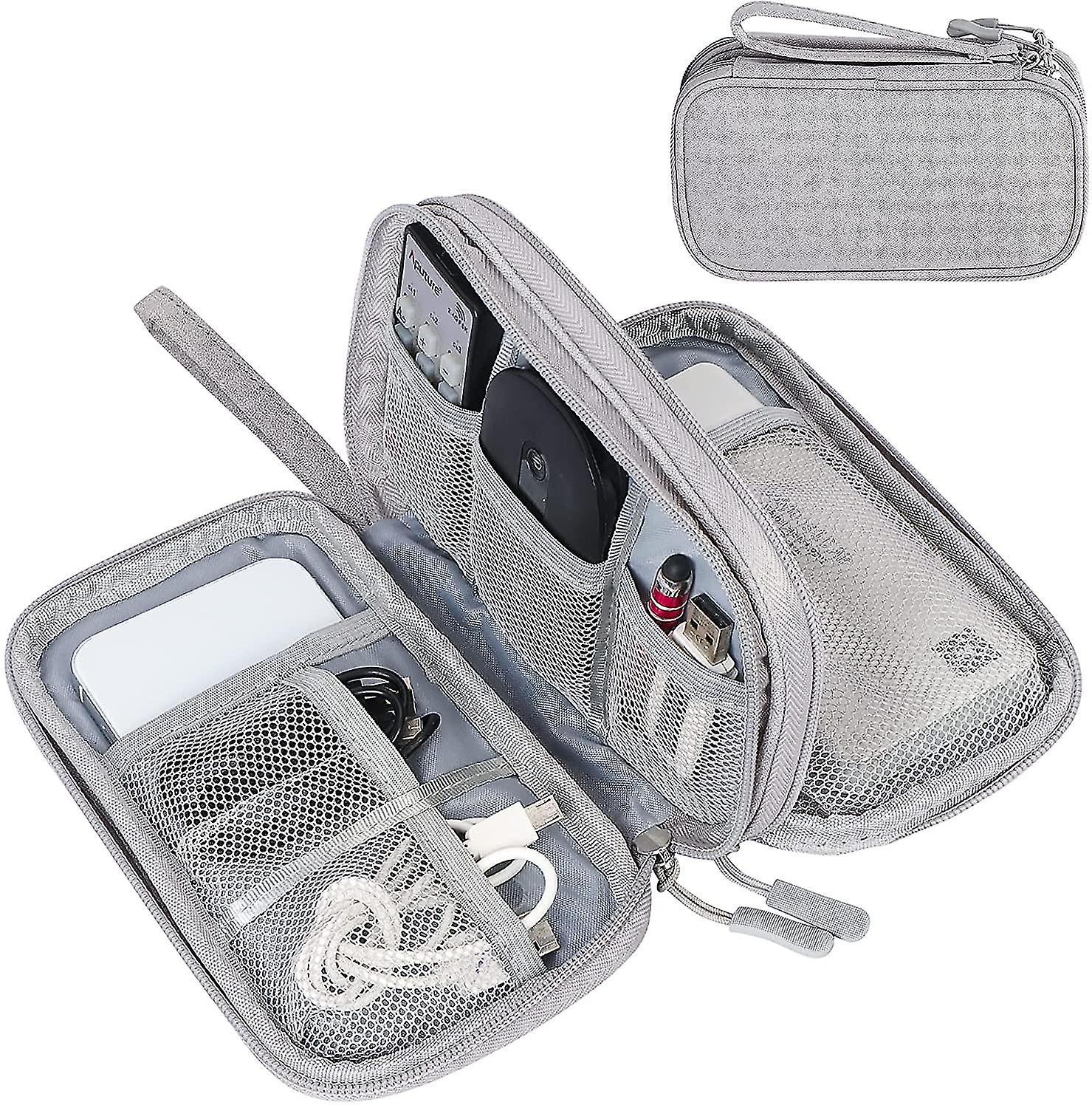 Electronic Organizer,cable Organizer Bag Electronic Accessories Case(kui)