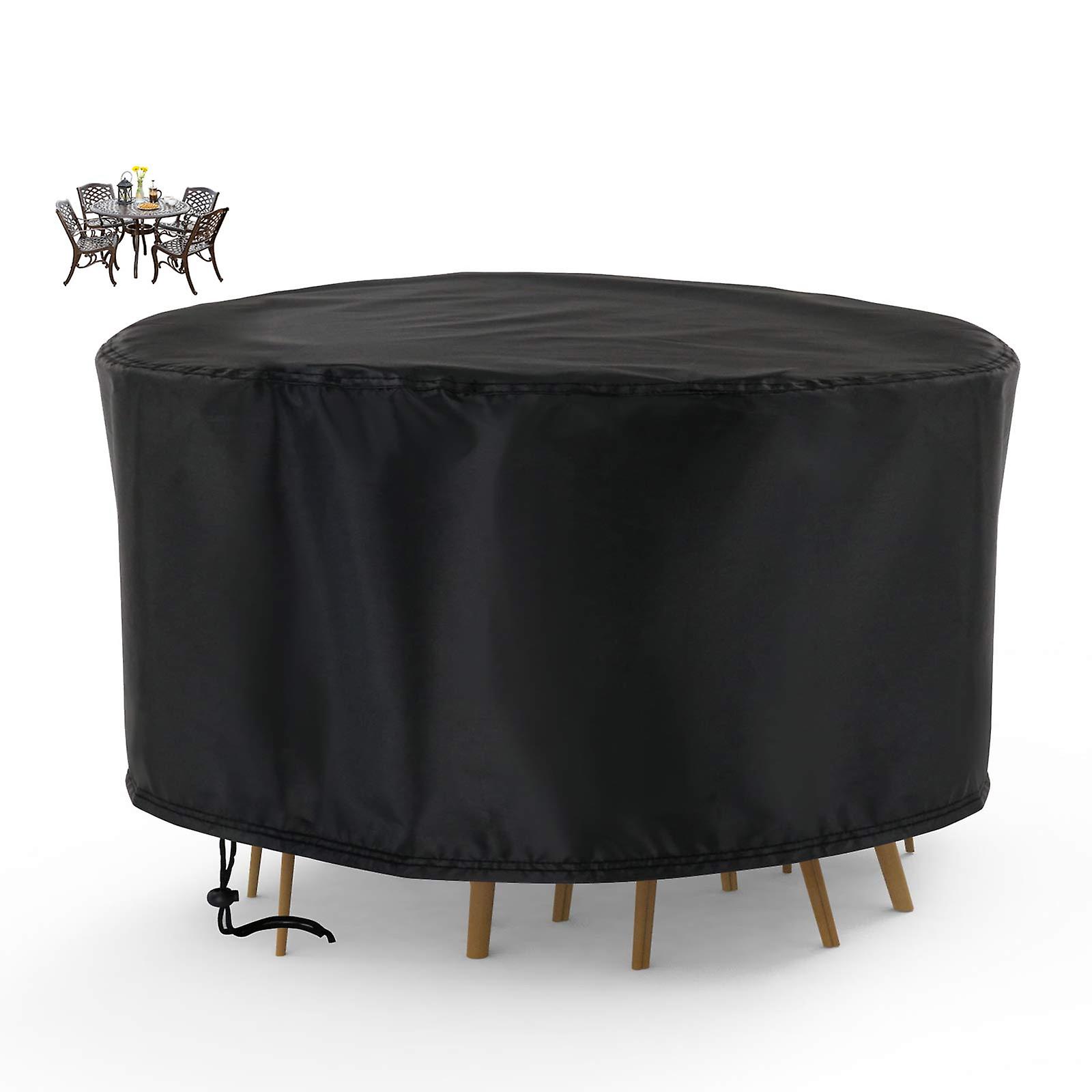 Copertura del tavolo da giardino Grande patio Copertura per sedie da tavolo, impermeabile antipolvere Rip Proof Coperture per mobili da esterni rot...