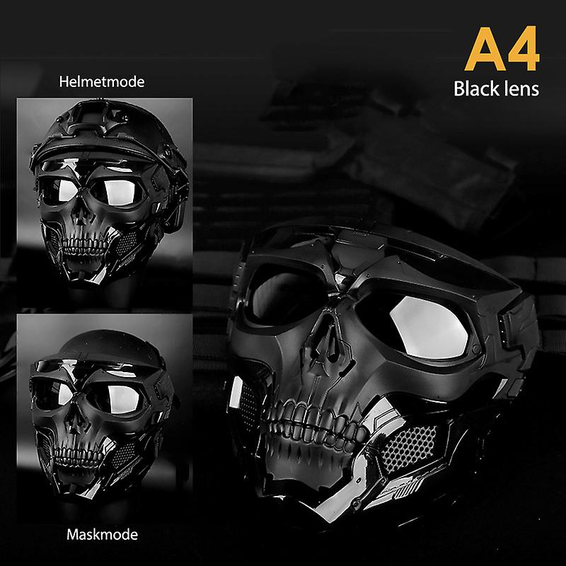 Halloween Mask Party Game Skull Tactical Gear Helmet Available