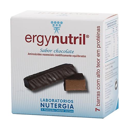 Ergynutril chocolate flavor bars 7 bars