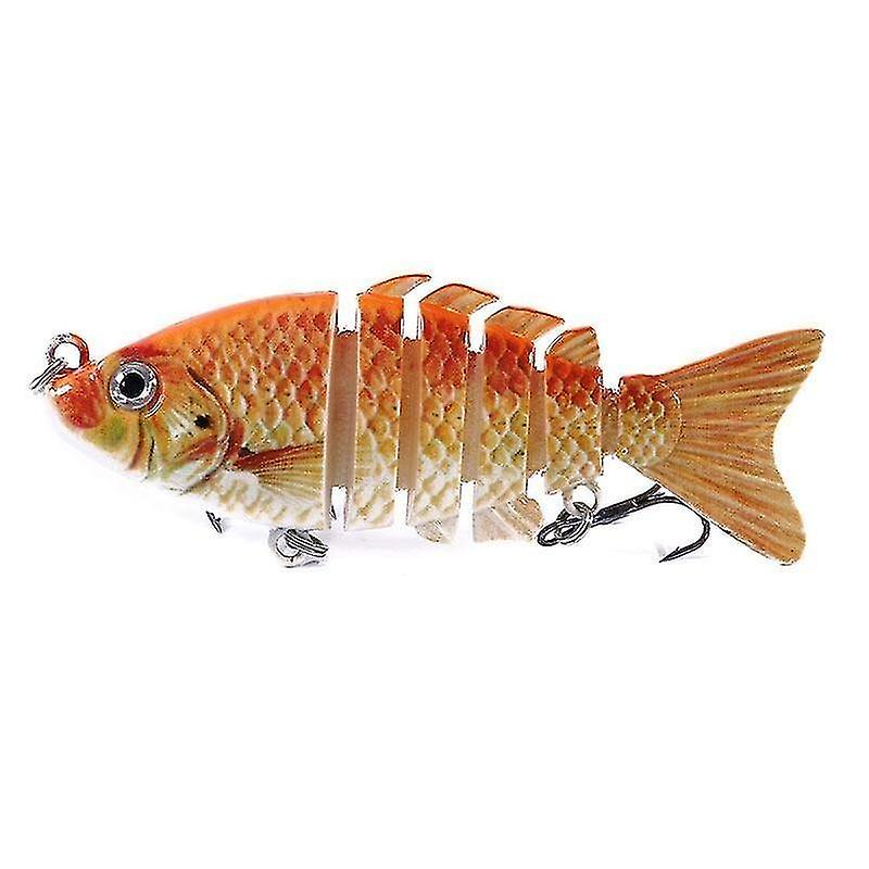 JM051 9 Sinking Wobblers Segments Fishing Lures Multi Jointed Hard Bait Tackle