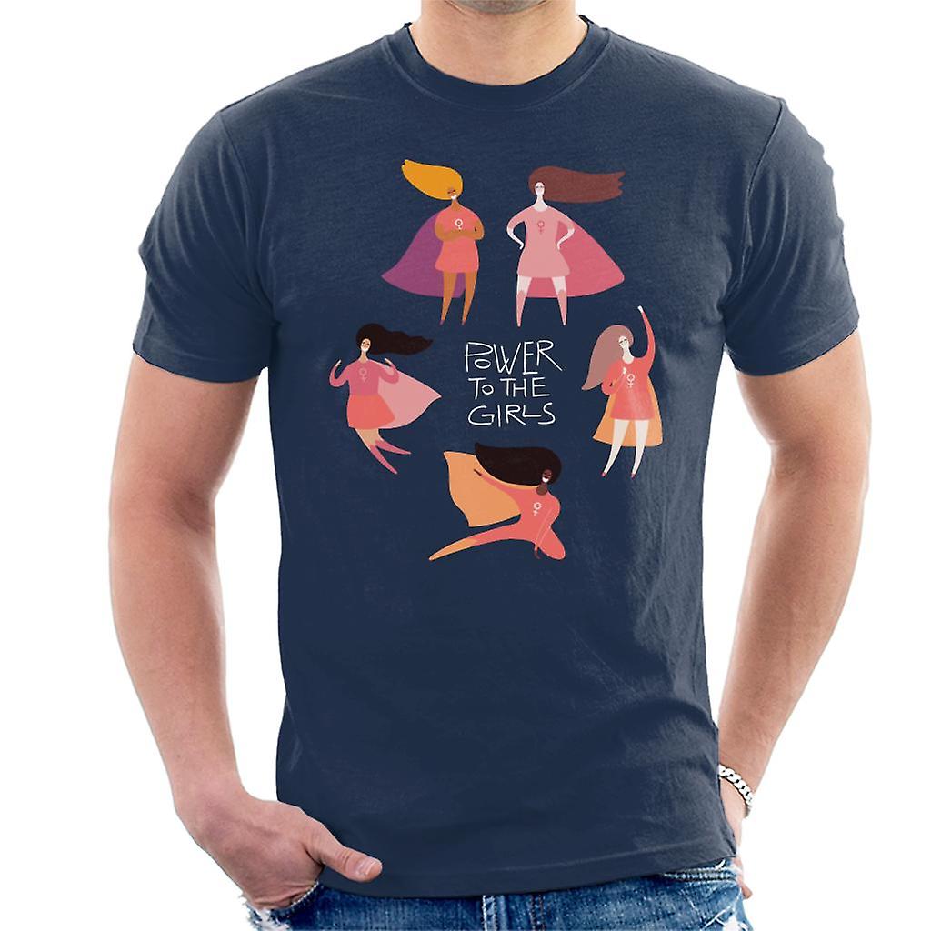 Poder de t-shirt meninas herói Capes masculina