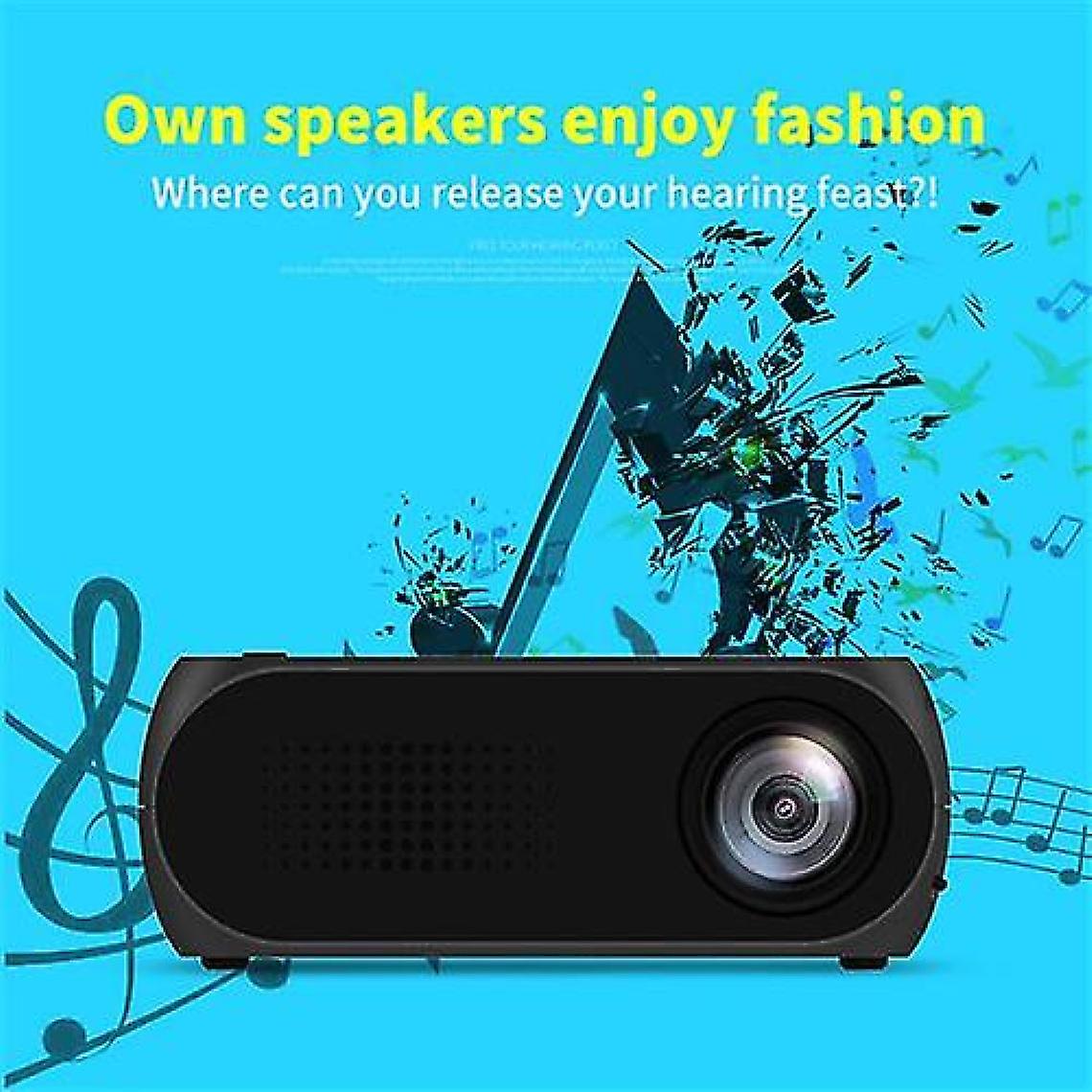 Yg320 Mini Portable Led Hd Projector _ Black