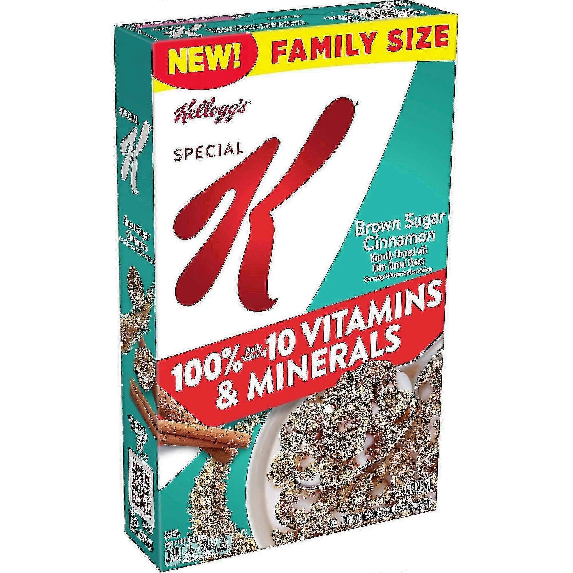 Special K Cinnamon Brown Sugar, 17.2 Oz