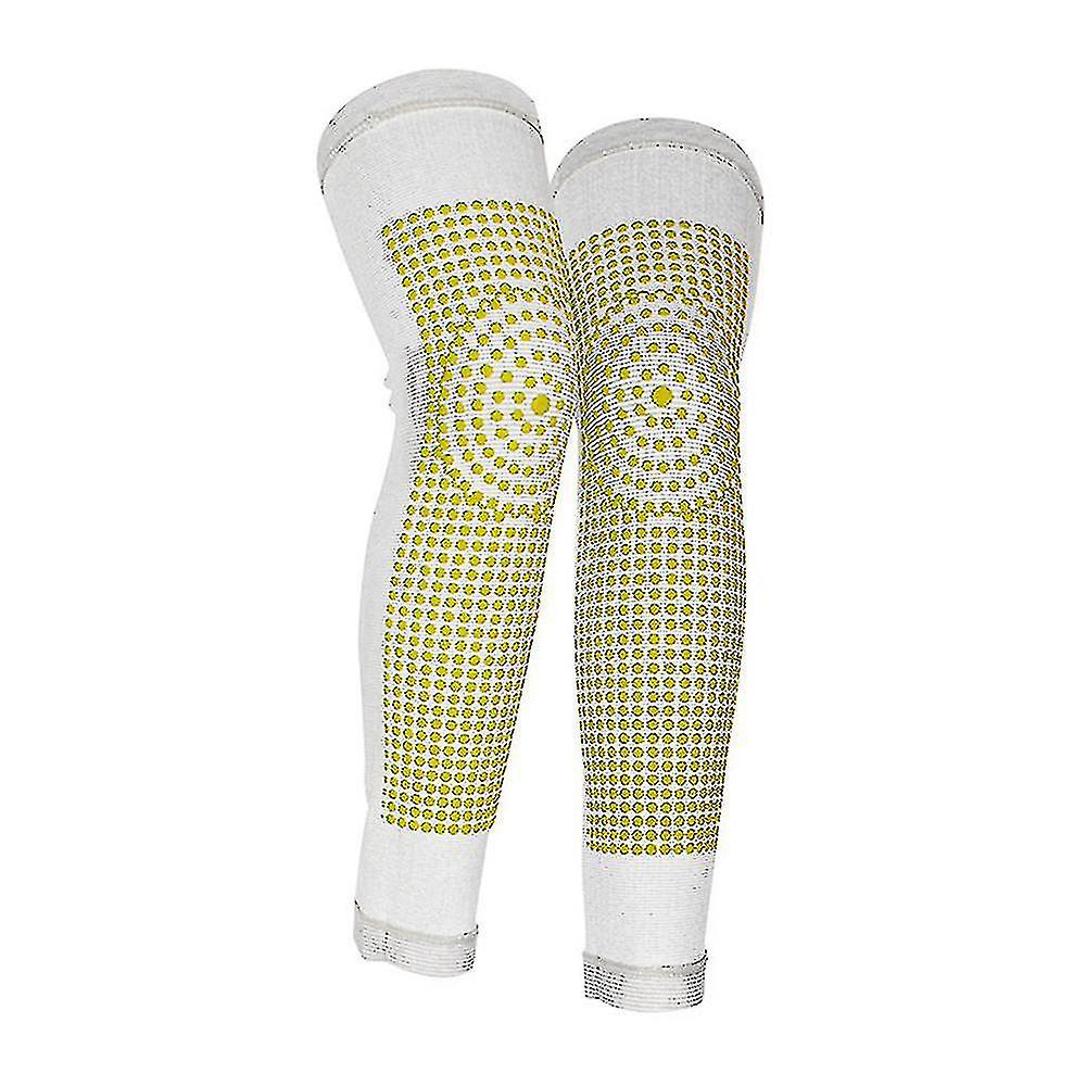 1 זוג חימום עצמי מחמם רגל תמיכה בסד ברך חורף טיפול תרמי מגן דלקת פרקים באיכות גבוהה