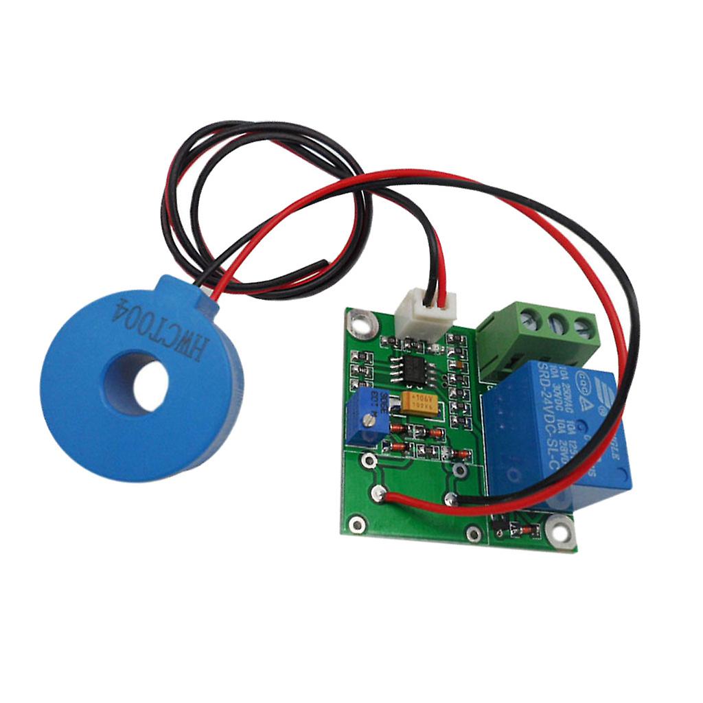 Current Sensor Module AC Detection Module DC 24V Overcurrent Protection 50A