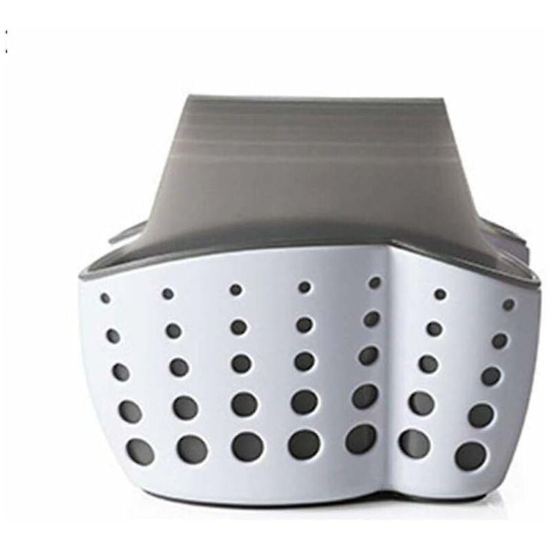 Sponge Holder Sink Rack Kitchen Bathroom Gadgets (White)