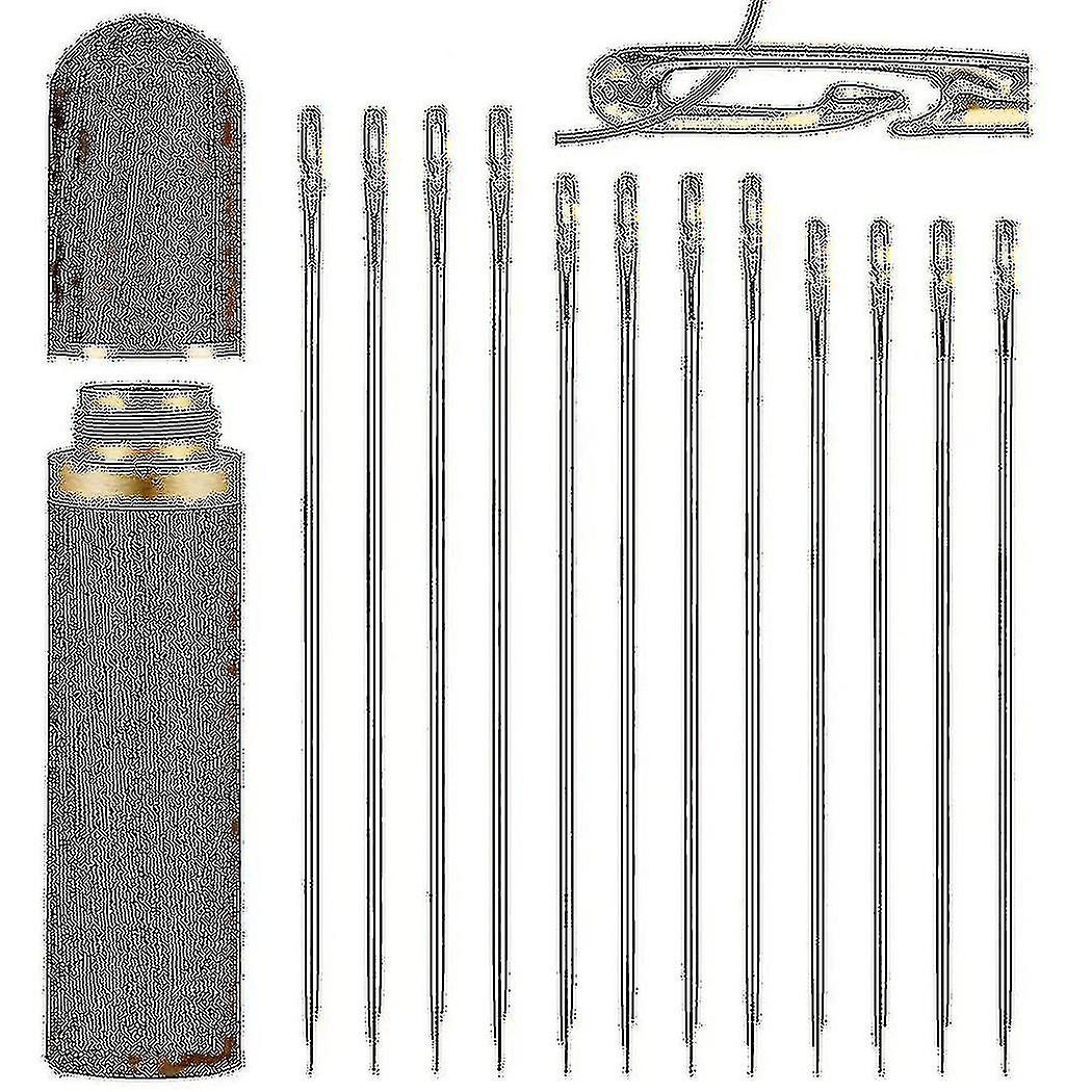 Self-threading Needles,sewing Needles For Hand Sewing,for The Elderly,easy Side Threading Stitching