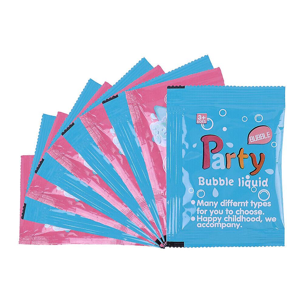 10 Pcs Kids Bubble Solution Refill Concentrated Liquid Bubble Water For Outdoor