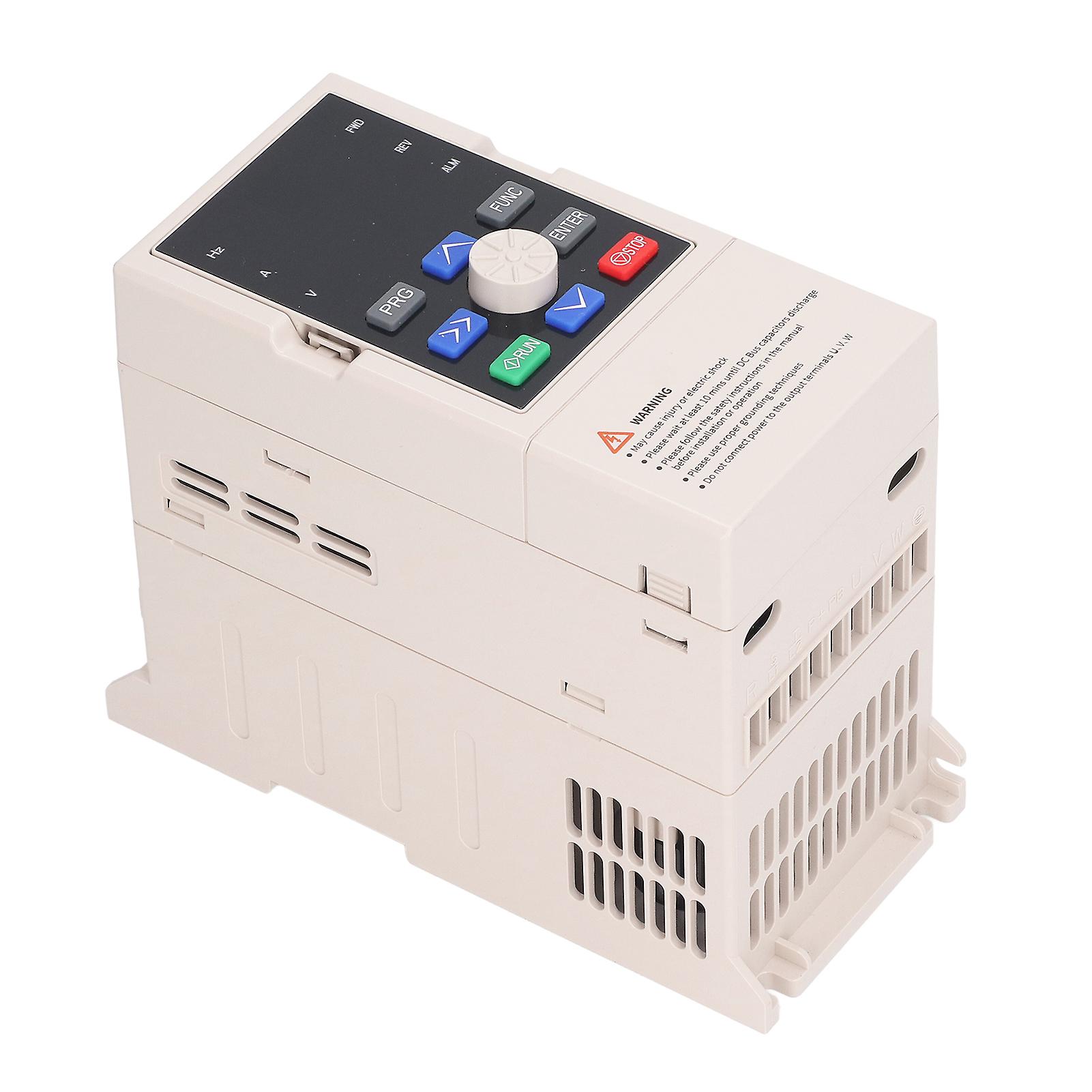 380V 2.2KW 3HP VFD Variable Frequency Drive Digital Display Vector Control Inverter for Spindle Motor CNC Speed Control