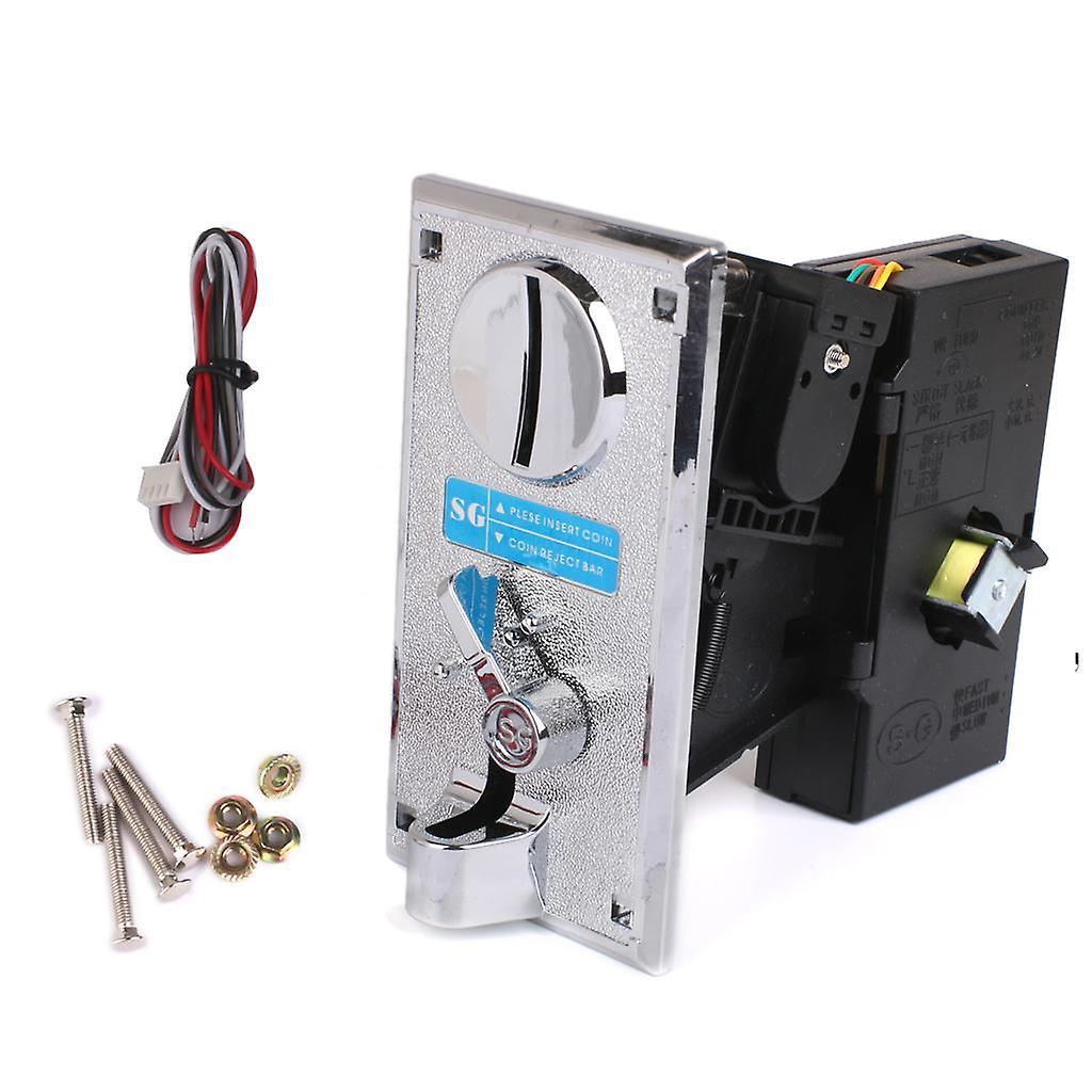 Plastic Alloy Electronic Coin Selector Acceptor Vending Arcade Game Part