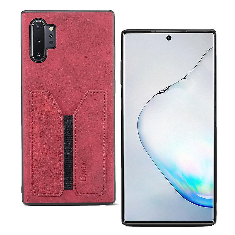 Leather Wallet Card Slot Case For Iphonexr Red No1089