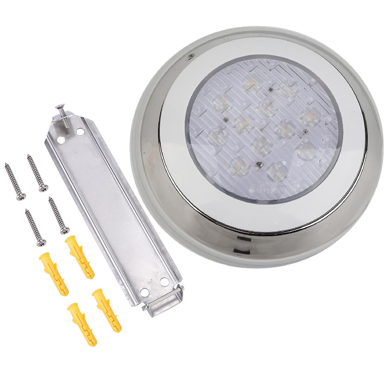 12V 18W Underwater Pool Lamp Wall-Mounted Landscape Light for Fountains and Water Features