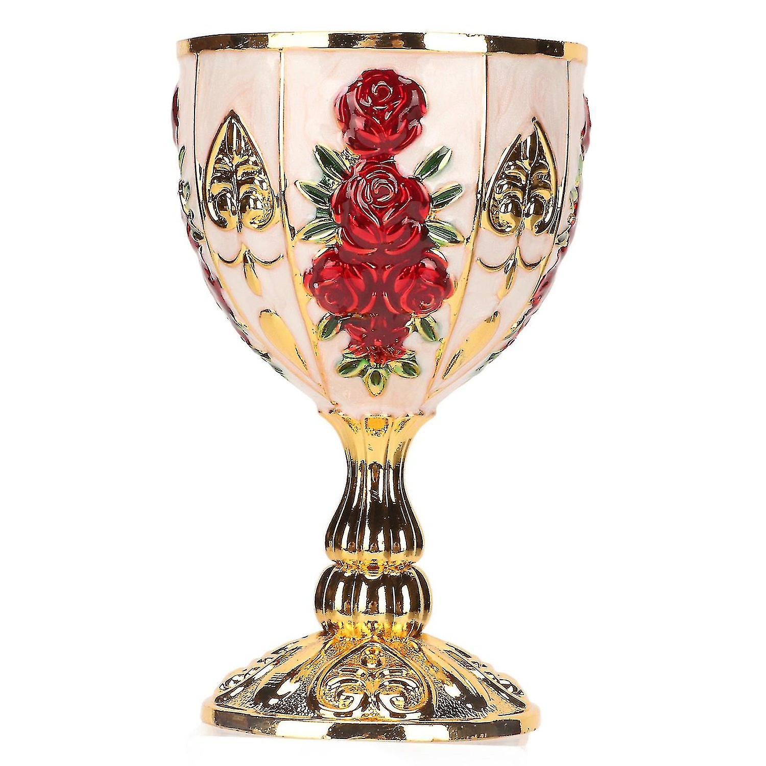 Elegant sinklegering blomsterpreget pimpkopp, 4 tommer, for enhver anledning