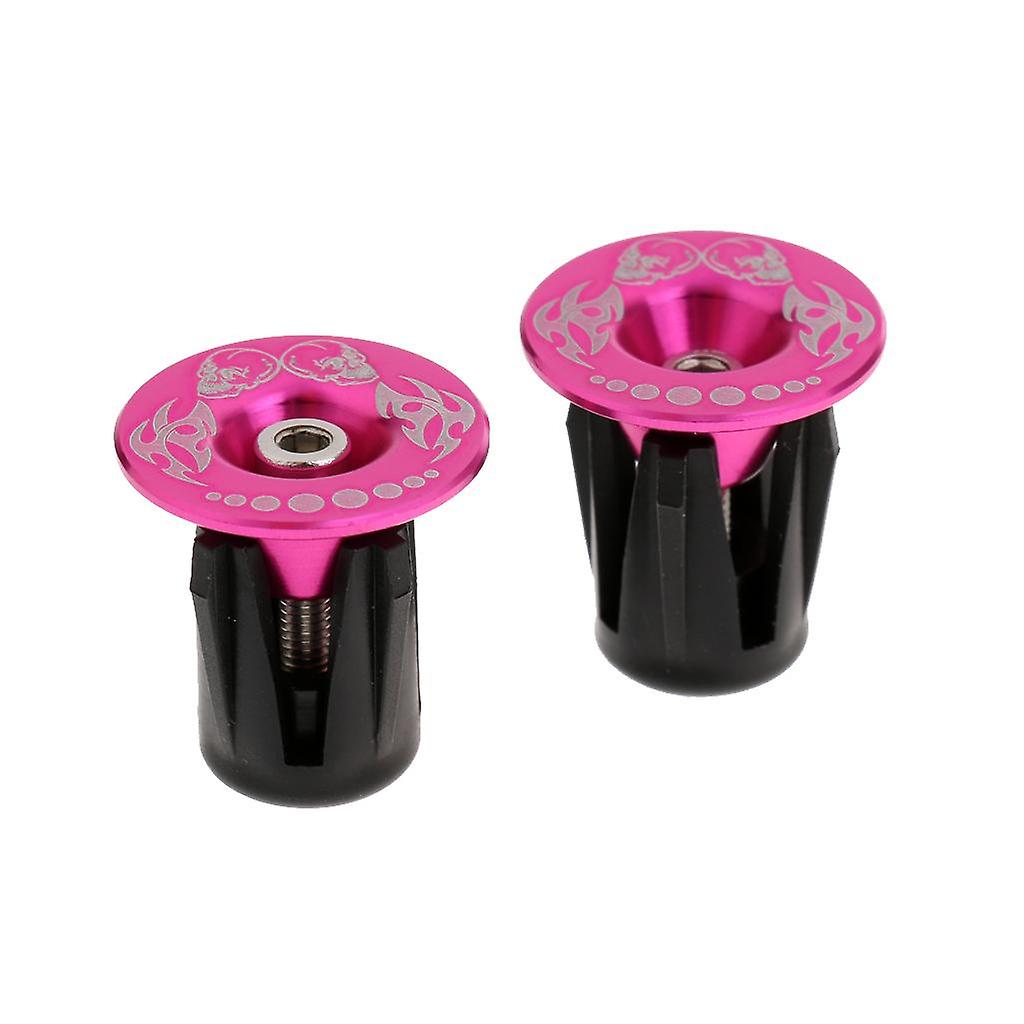 MTB Alloy Bicycle Handlebar Grips Cap Bike Handle Bar End Plugs Green