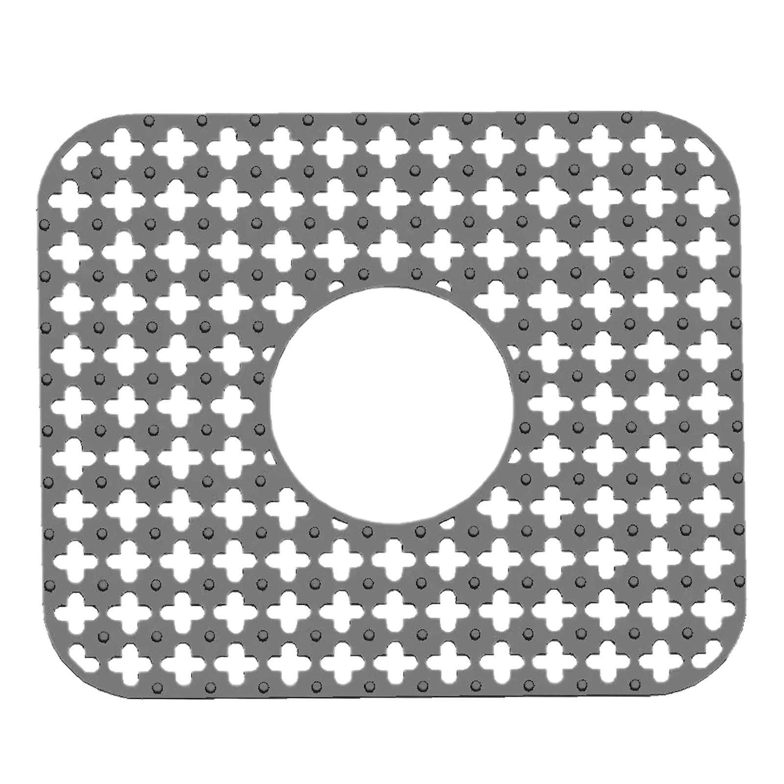 Silicone Sink Protector Foldable Non-Slip Sink Mat Grid Accessory for Kitchen