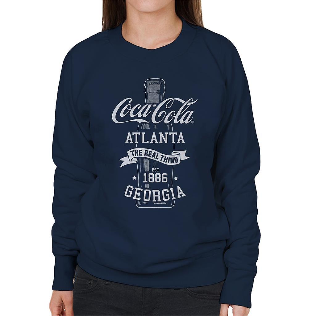 Coca Cola Bottle The Real Thing Women's Sweatshirt