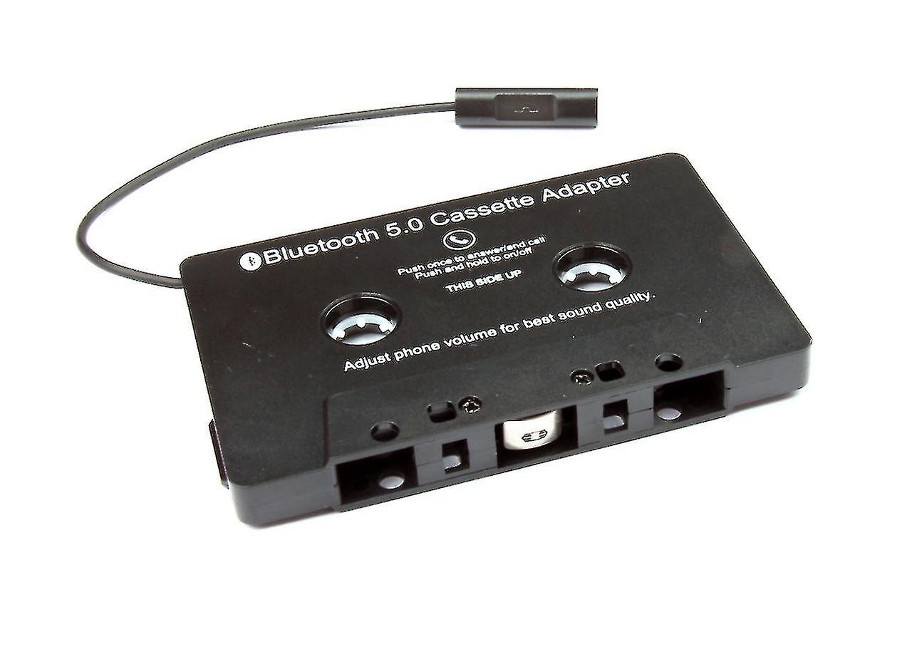 Car Audio Bluetooth Cassette Receiver Tape Player Bluetooth 5.0 Cassette Aux Adapter Black NIUNIU