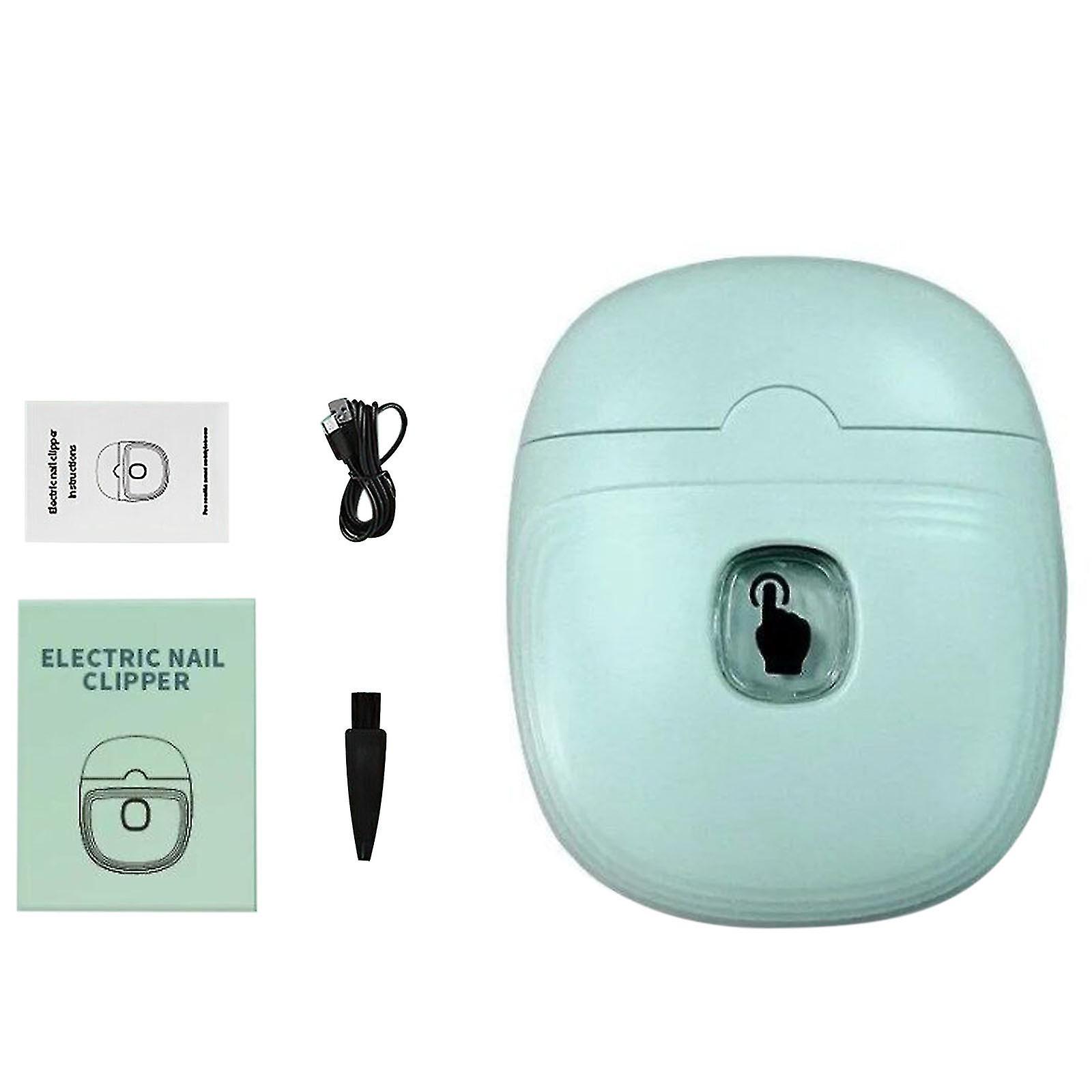 Electric Toe Nail Clippers Cutter Trimmer Nail Cutting Tool USB Rechargeable