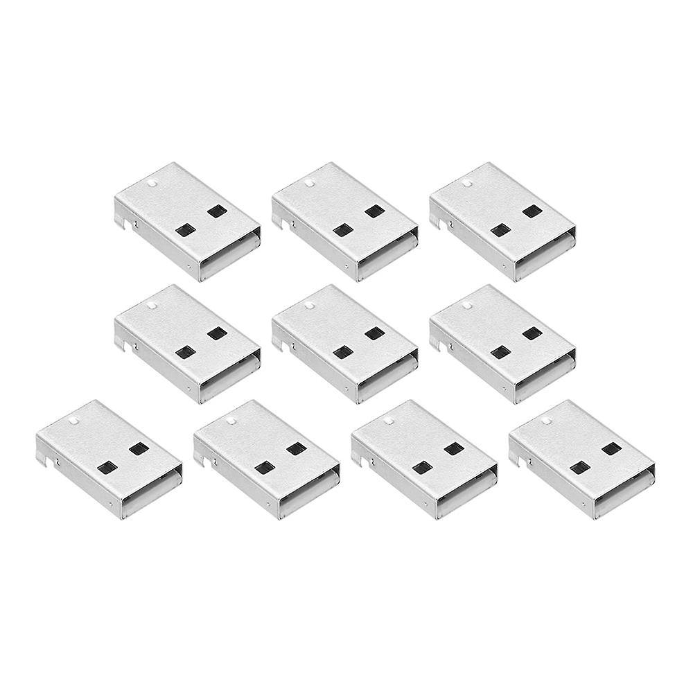 10Pcs 90 Degree Type A Female Socket Dip Connector Usb Charging Socket Usb Socket Interface