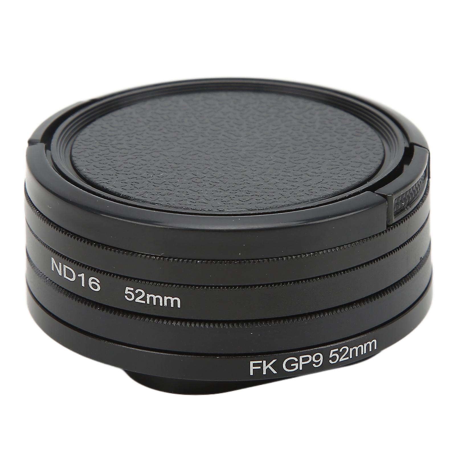 Action Camera Filter 52mm ND8 ND16 Filter 6 Line Star Filter for HERO 9/10 Motion Camera