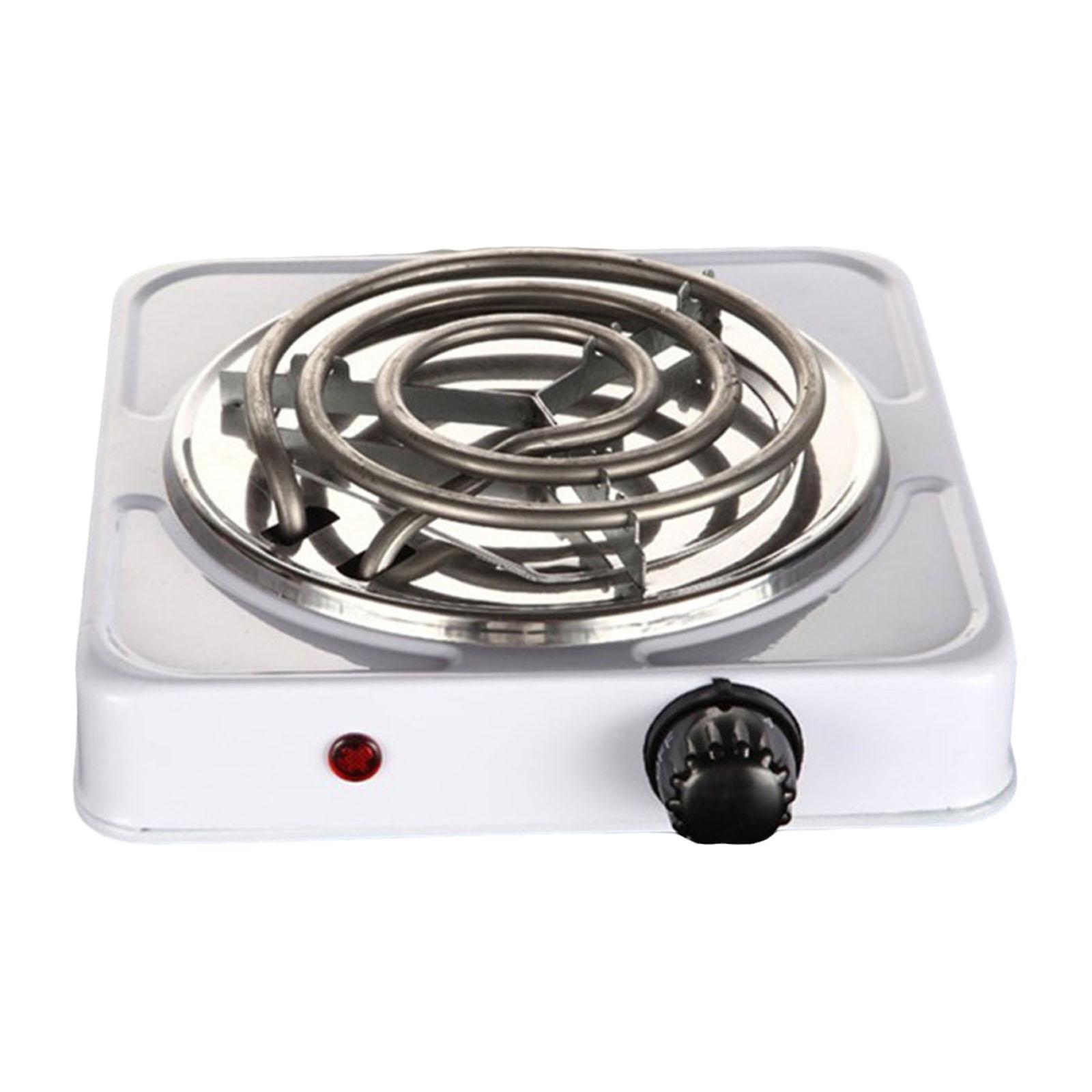 Electric Coil Burner Electric Cooktop with Power Indicator Lights Electric Hotplate Practical Easy to Clean Countertop Burner