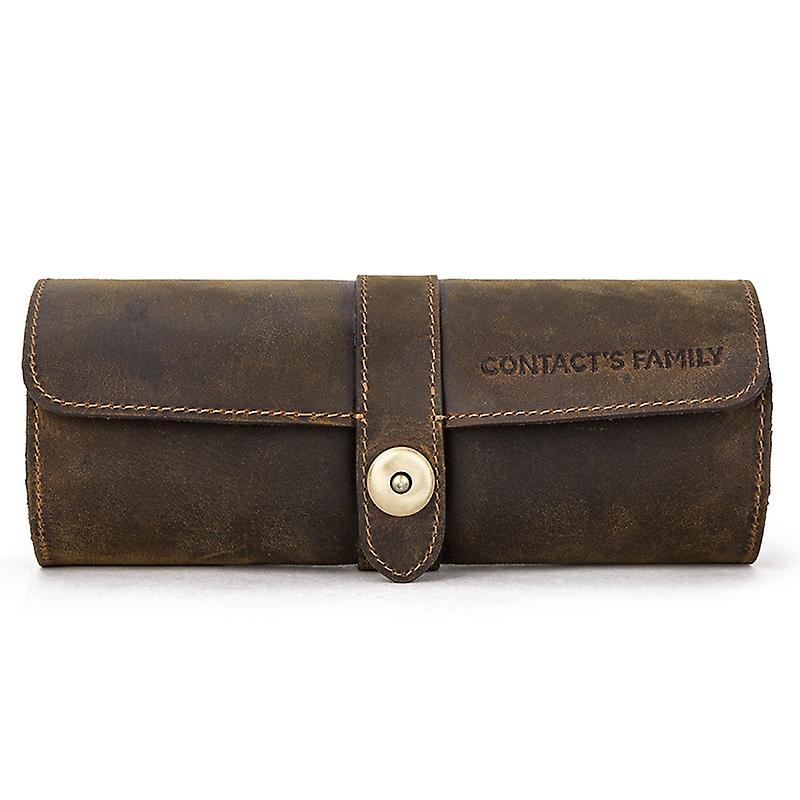 Retro Crazy Horse Leather Watch Box CF1117