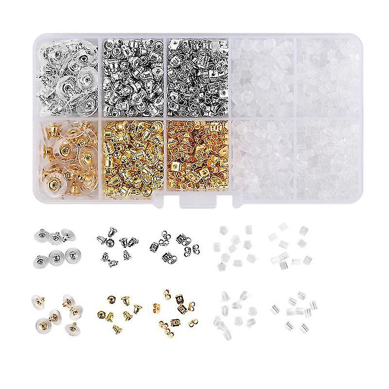 1200pcs Earring Back Stopping