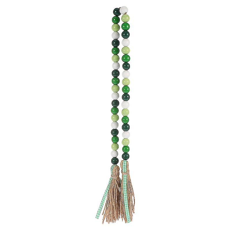 1pcs Tassel Wood Bead String Pendant