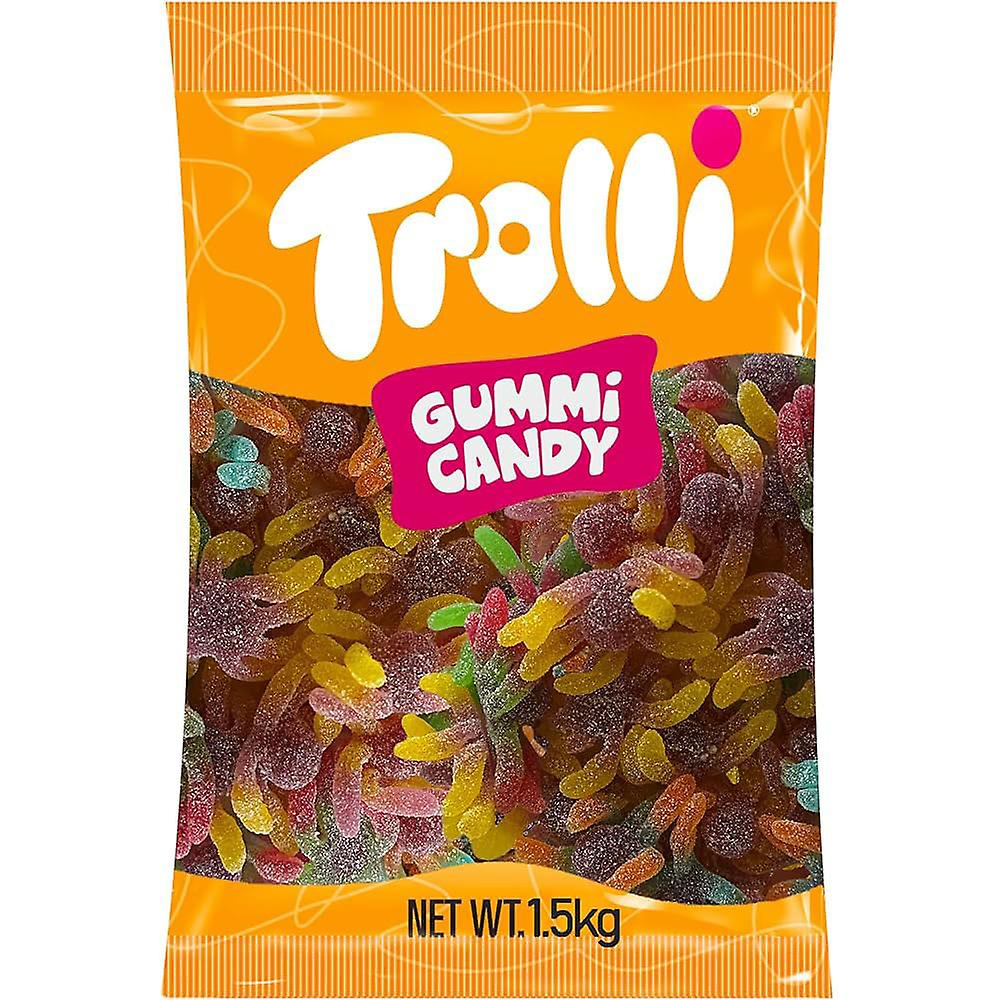 Trolli Sour Octopus Delicious and Delightful Gummies 1.5 Kilogram in a Bag