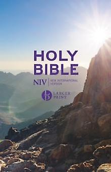Niv Larger Print Personal Value Hardback Bible by New International Version Hardback Book