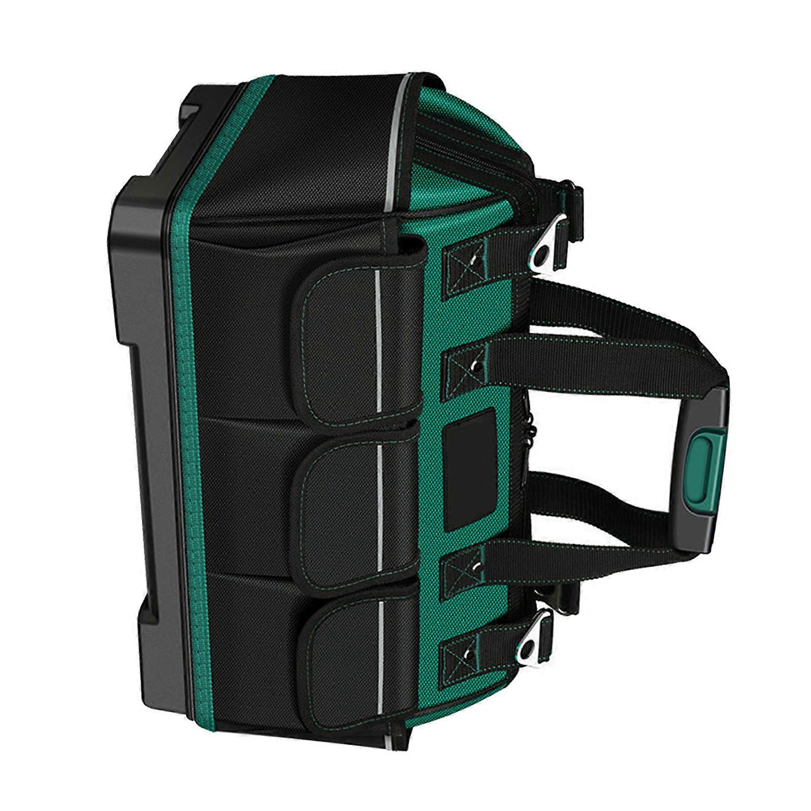 حقيبة أدوات أكسفورد القماش حقيبة أدوات يدوية متعددة الوظائف ذات سعة كبيرة للكهربائيين النجارين