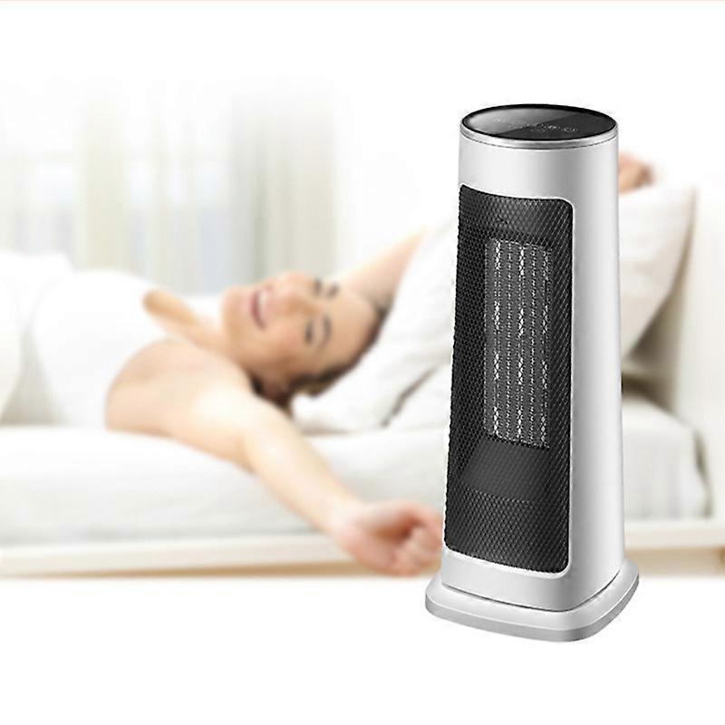 Intellectual Electric PTC Ceramic Heater with Remote Control,White