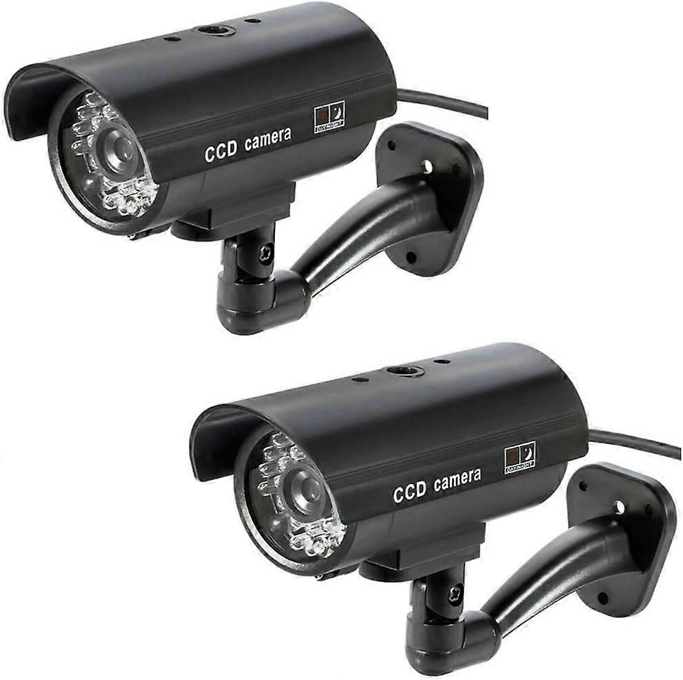 Telecamera a circuito chiuso fittizia Telecamera fittizia Telecamera di sorveglianza falsa per esterni per interni resistente alle intemperie