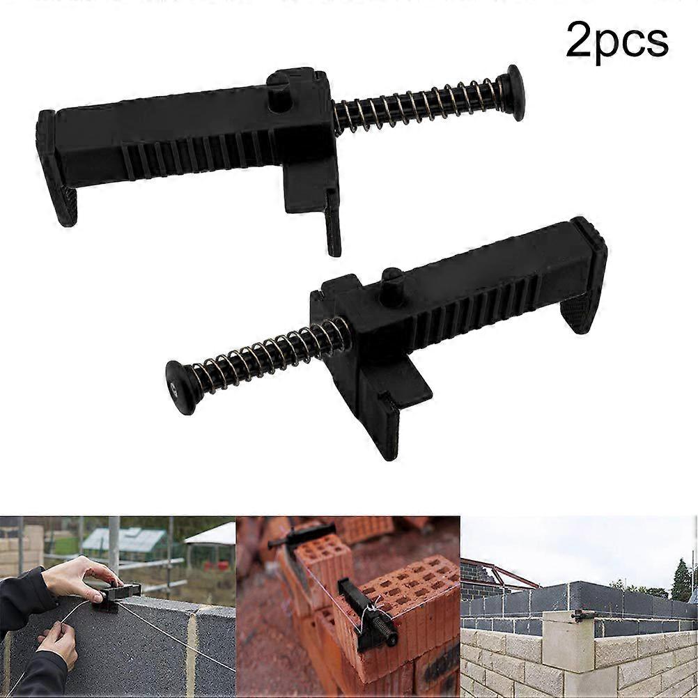 1 Pair Engineering Plastic Bricklaying Line Drawing Tool Brick Leveling Measuring Tool for Bricklayer