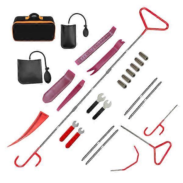 Car hook tool triangle purple warp 25PCS set NO.49571