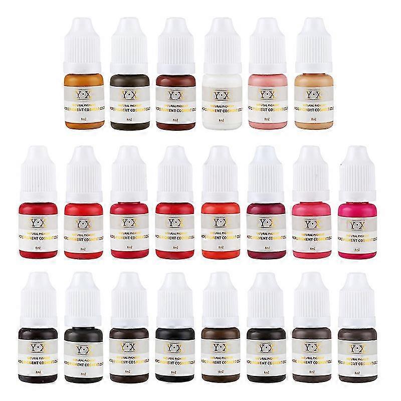Microblading Pigment Ink – Semi-Permanent Make-up Farbe Für Augenbrauen, Lippen & Eyeliner, Pflanzenpigmente