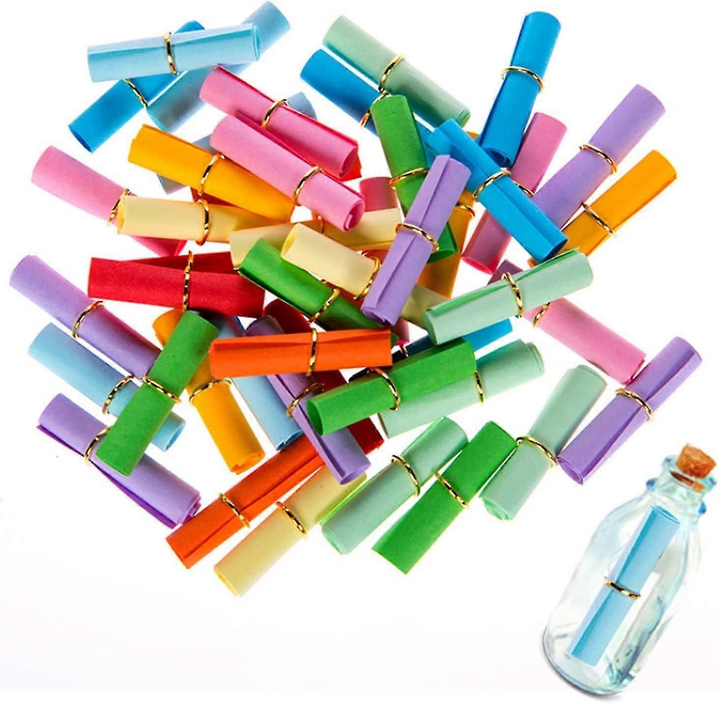 Pack Of 150 Blank Tombolas - Colorful Notes For Labeling