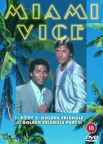 Miami Vice PilotThe Golden TriangleThe Golden Triangle Part 2 DVD (2001) Don - Region 2