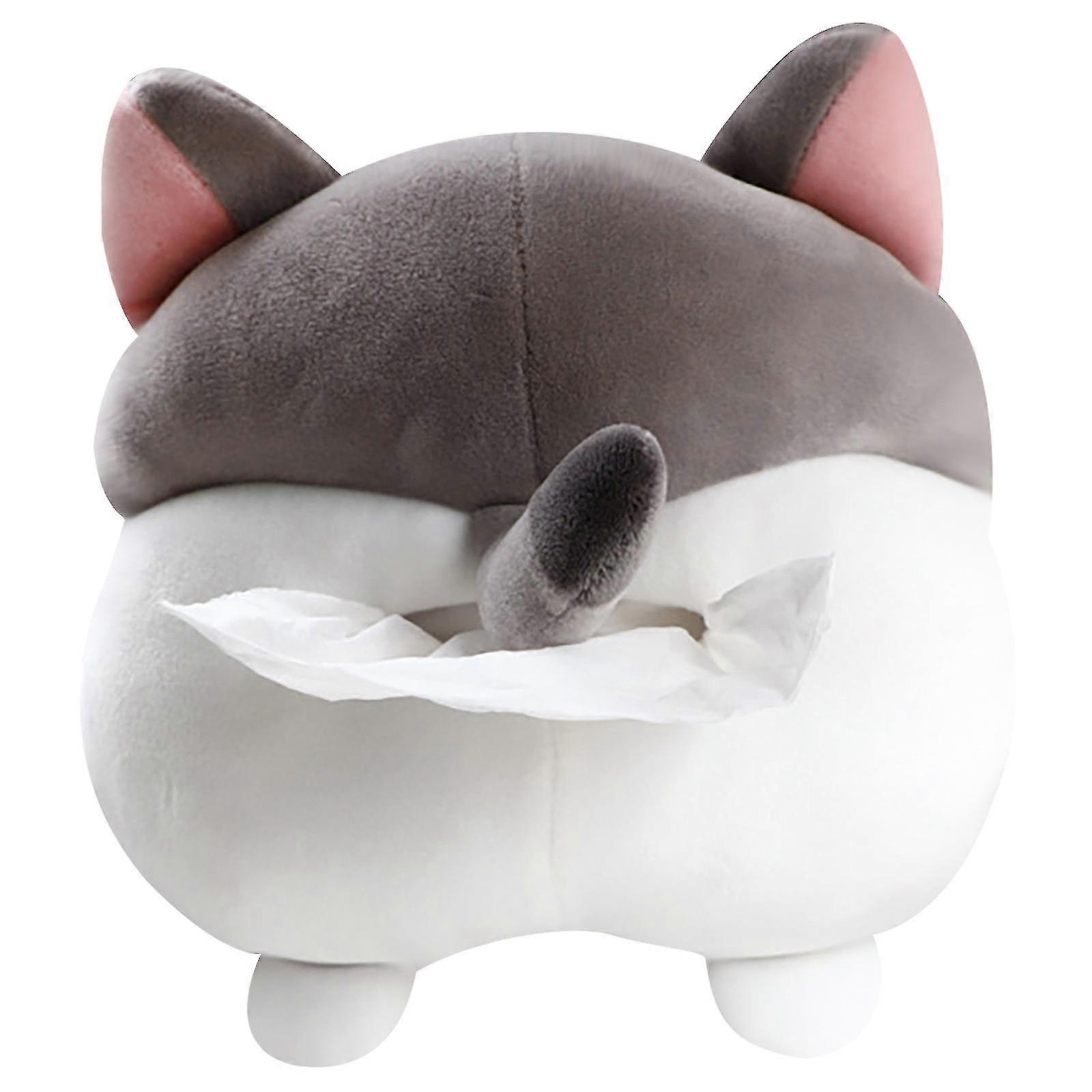 car cartoon tissue box creative cute cartoon plush multifunctional drawer