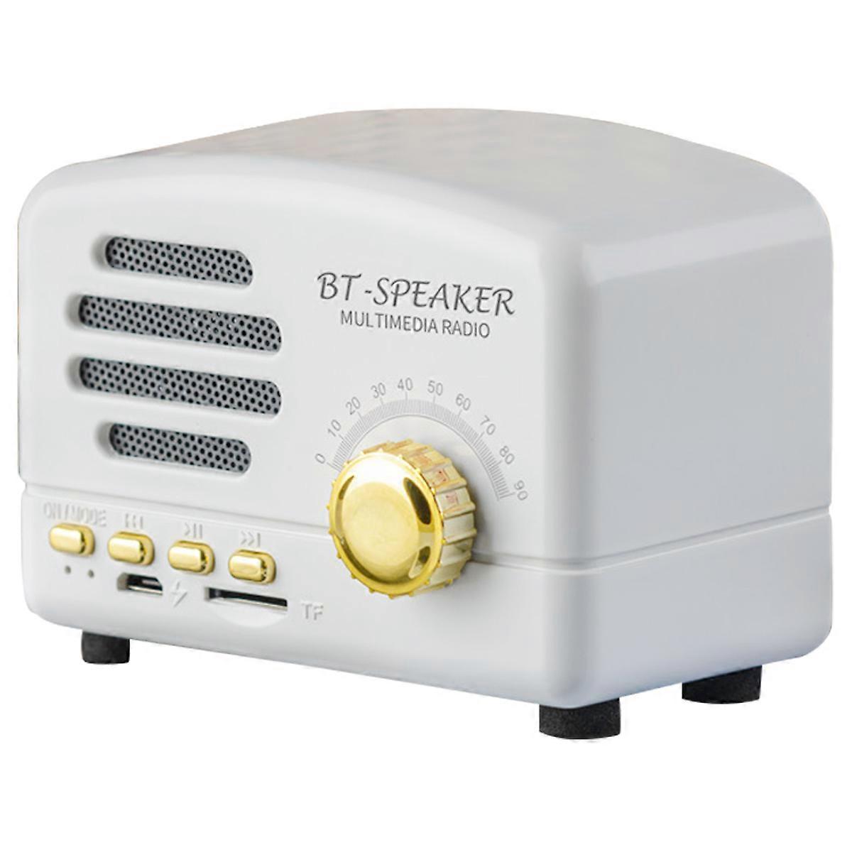 KXJ-Wireless sztereó retro hangszórók, hordozható Bluetooth vintage hangszórók