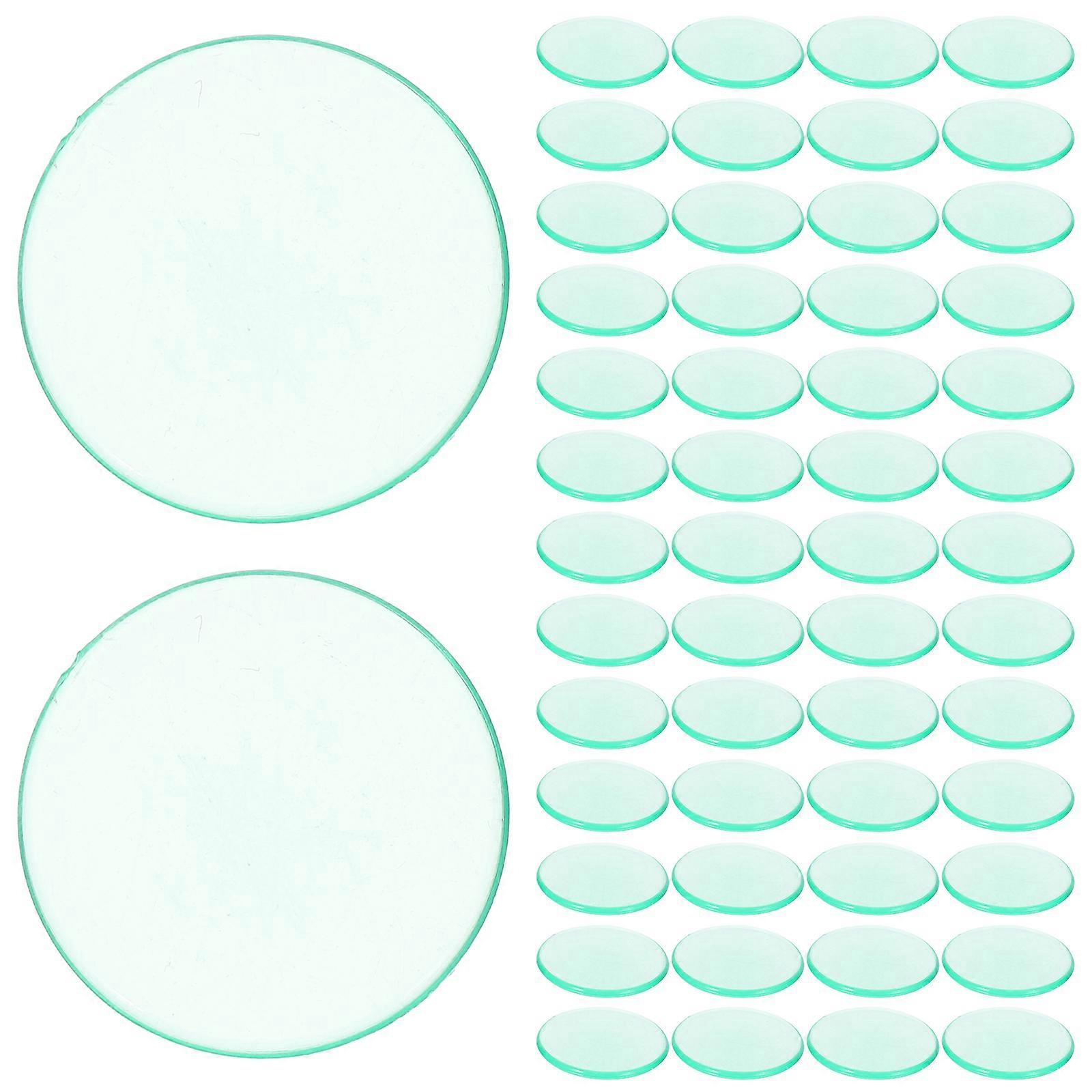 100pcs Translucent Bingo Markers Bingo Supplies Plastic Bingo Counting Chips Game Counting Chips