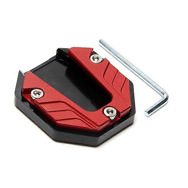 Scooter Motorcycle Bike Kickstand Extender Foot Side Stand Extension Pad Support Plate Anti-skid Enlarged Base maxpower