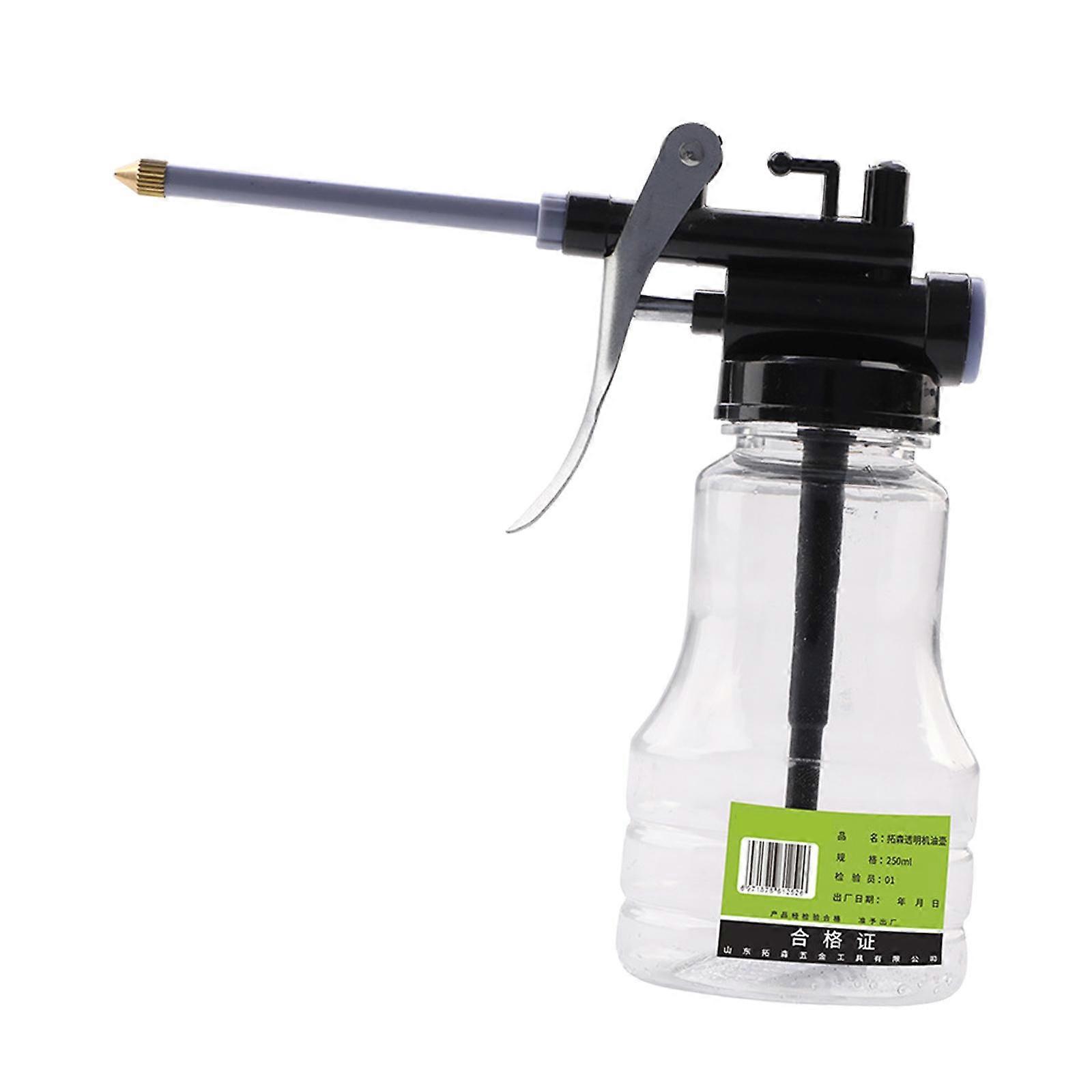 Transparent Lubrication Oil Can, High Pressure Oiler Durable